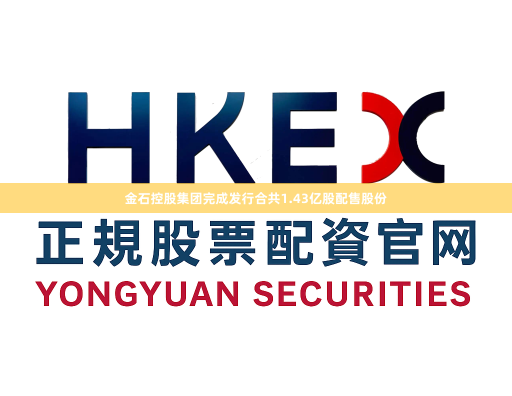 金石控股集团完成发行合共1.43亿股配售股份