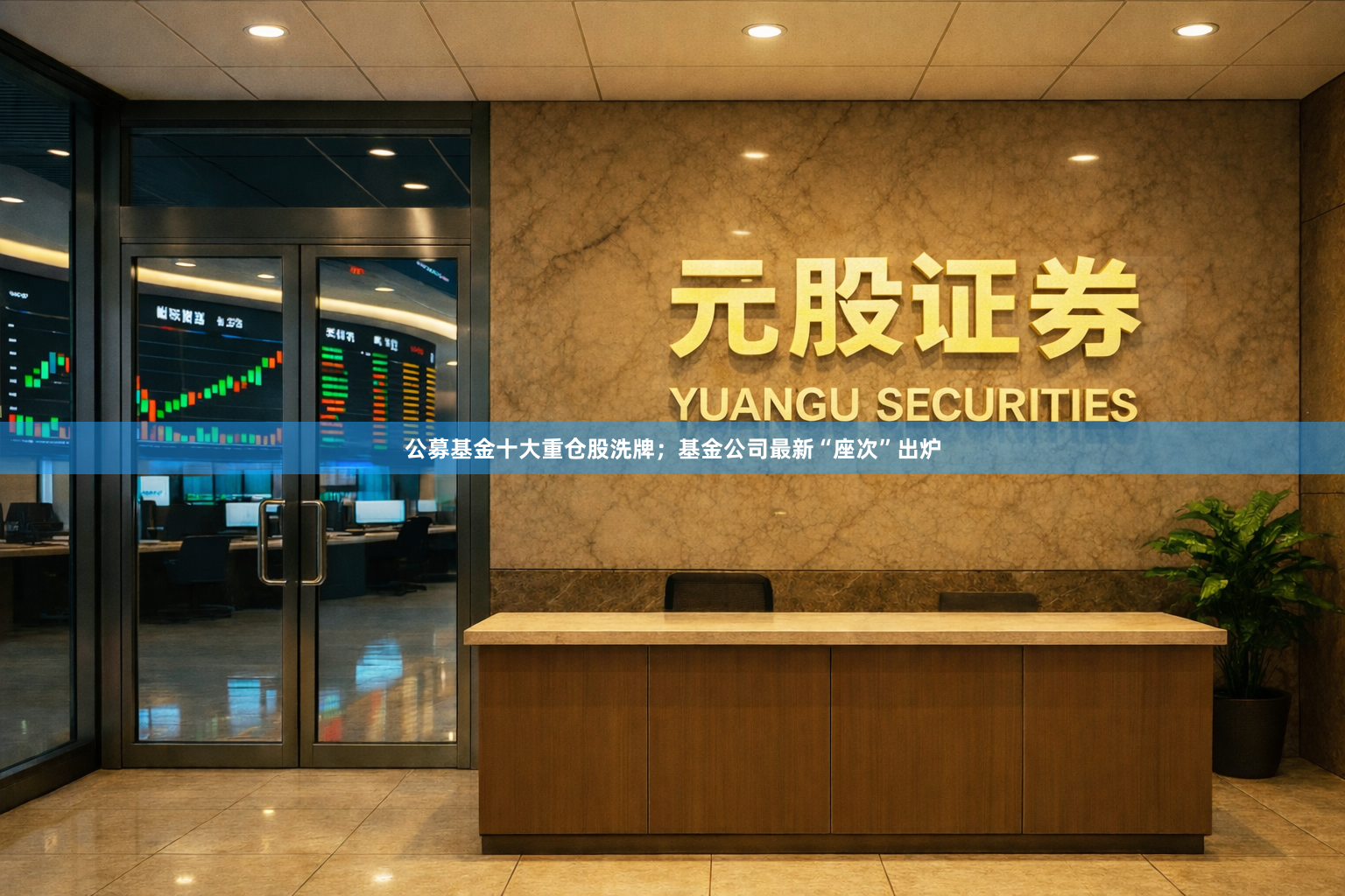 公募基金十大重仓股洗牌；基金公司最新“座次”出炉