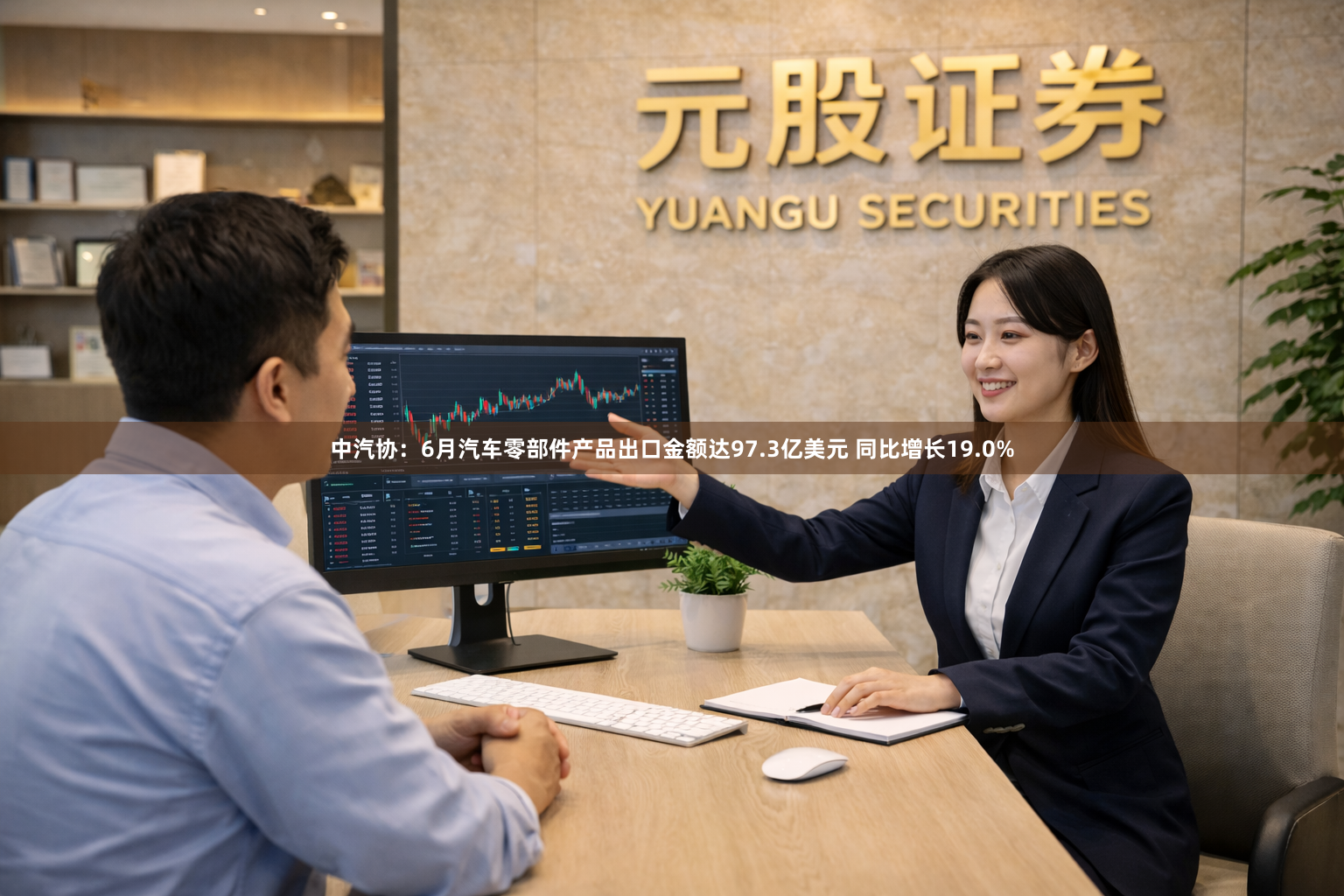 中汽协：6月汽车零部件产品出口金额达97.3亿美元 同比增长19.0%