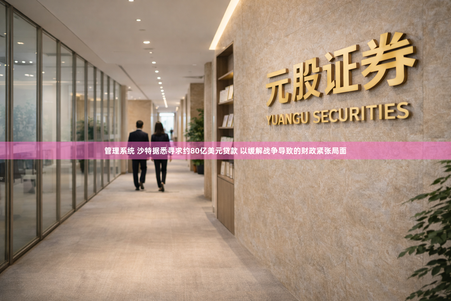 管理系统 沙特据悉寻求约80亿美元贷款 以缓解战争导致的财政紧张局面